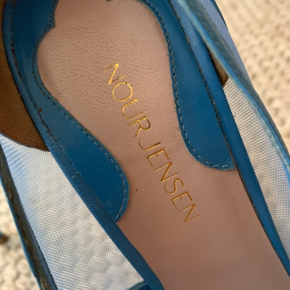 NOUR JENSEN MESH HEELS - Picture 4 of 7
